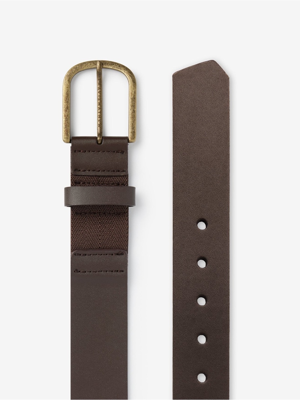 Travis Matthew NWOT Jinx 2.0 Belt in Brown. Belt Size 38 • Fits 36-40 Pant Size - Picture 2 of 9